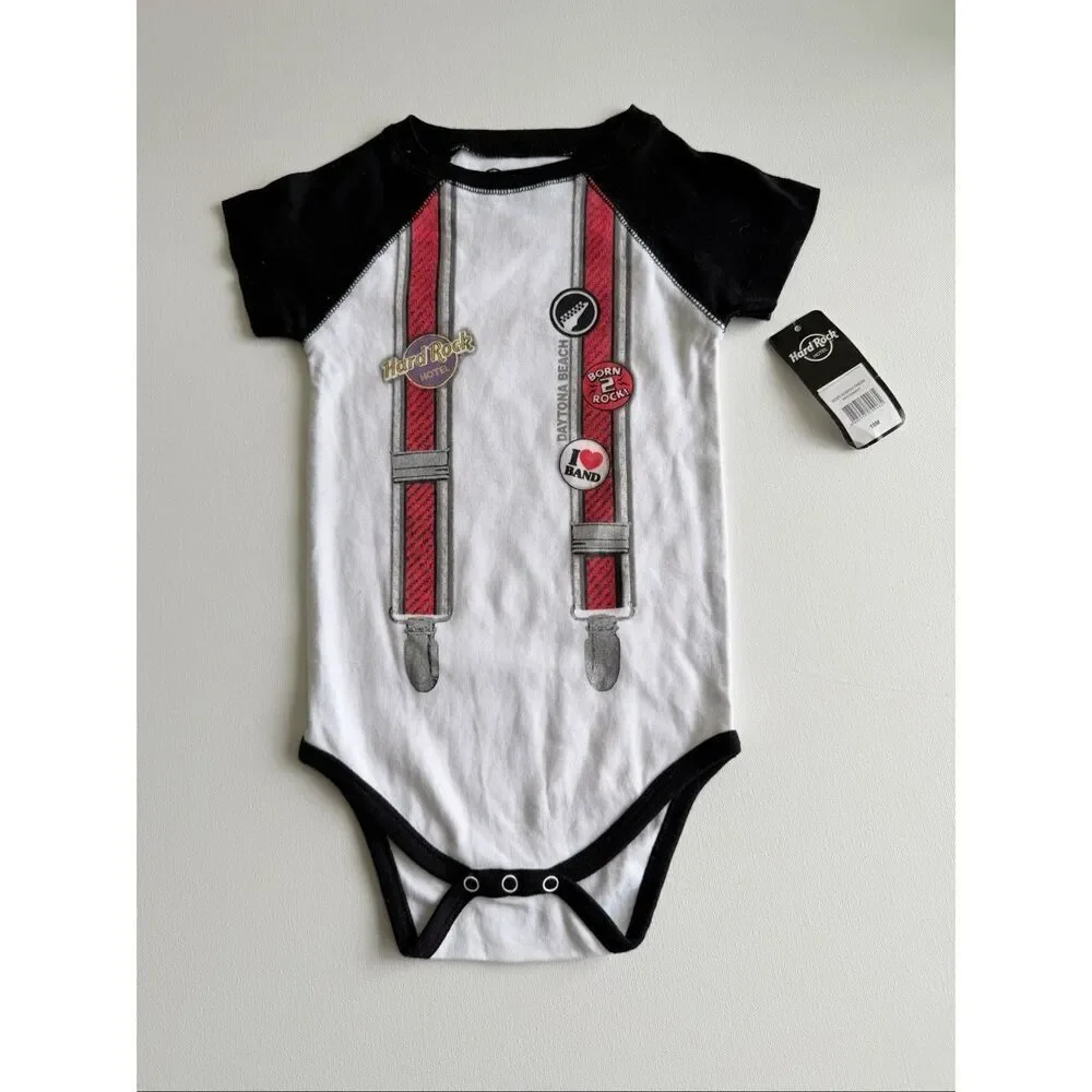 Hard Rock Hotel Desaru Coast_Boys Infant Suspenders Onesie size 18 months